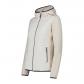 CMP Damen Fleecejacke Woman Jacket Hybrid Fix Hood 35H1626-A143 44 B. Co Gesso | 44