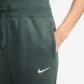 Nike Damen Hose Phoenix Fleece High-Waist Wide-Leg Sweatpants DQ5615-338 M Vintage Green/Sail | M
