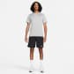 Nike Herren T-Shirt Dri-FIT Legend DX0989-063 M Tumbled Grey/Flt Silver/Htr/Black | M