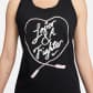 Nike Damen Tanktop Dri-FIT Training Tank DX7900-010 S Black | S