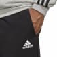 adidas Herren Trainingsanzug Sportswear Basic 3S French Terry IC6748 XXL Medium Grey Heather/Black | XXL