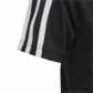 adidas Kinder T-Shirt Essentials 3S Cotton Tee IC9135 104 Black/White | 104