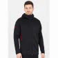 Jako Herren Freizeitjacke Challenge mit Kapuze 9821-502 XXL Schwarz Meliert/Rot | XXL