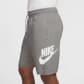 Nike Herren Short Nike Club Alumni FT Short FQ4950-063 M Dk Grey Heather/Lt Smoke Grey | M