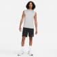 Nike Herren Dri-FIT Fitness T-Shirt DX0991-063 L Tumbled Grey/Flt Silver/Htr/Blck | L