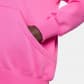 Nike Damen Kapuzenpullover Phoenix Fleece Oversized Pullover DQ5860-675 XS Playful Pink/Black | XS