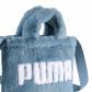Puma Damen Umhängetasche UP FAUX FUR Mini Shopper Bag 091713-02 Cool Blue | One size