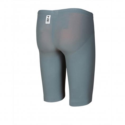 Arena Jungen Wettkampf-Schwimmhose Powerskin R-EVO One Jammer Jr 001777-141 140 Grey-Bright Orange | 140