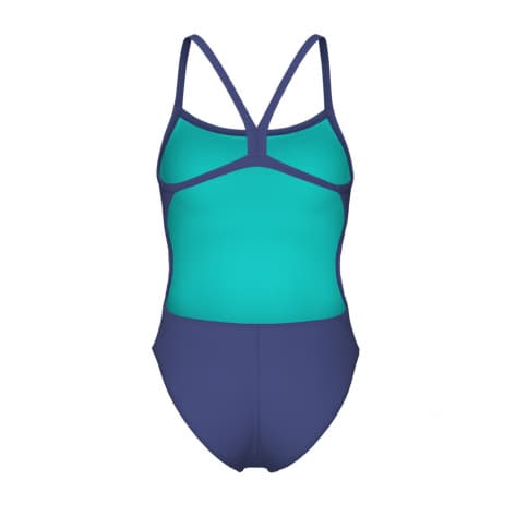 Arena Damen Badeanzug WOMEN S TEAM SWIMSUIT CHALLENG SOL 004766-880 38 Future Dusk-Water | 38