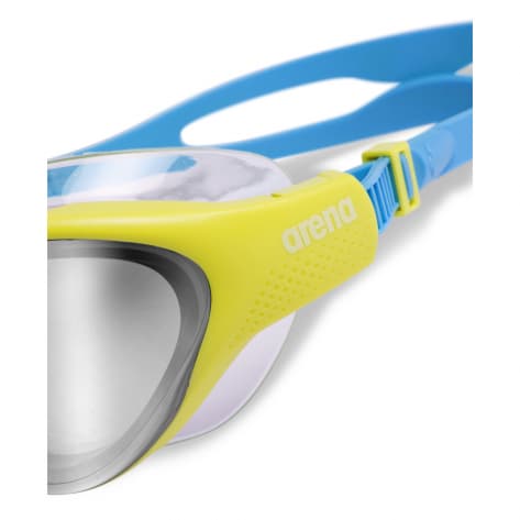 Arena Kinder Schwimmbrille THE ONE MASK JR MR 009274-110 Silver-Soft Green-Blue Cosmo | One size