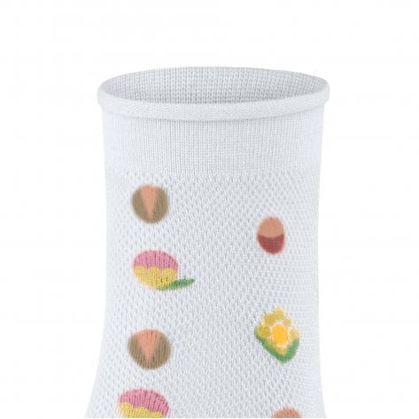 Falke Kinder Socken Dotted Flower 10016-2000 39-42 White | 39-42