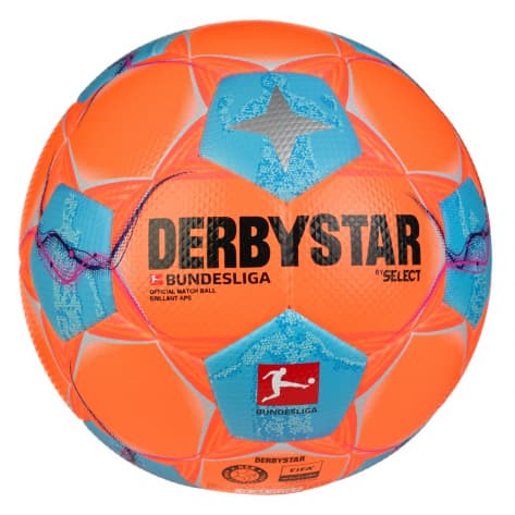 Derbystar Fussball Bundesliga Brillant APS High Visible v24 24/25 1814500024 5 Orange/Blau/Pink | 5