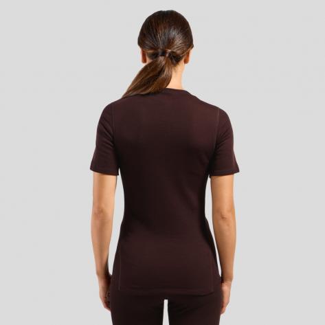 Odlo Damen Shirt Active Warm Eco Baselayer Top Crew Neck S/S 159111 