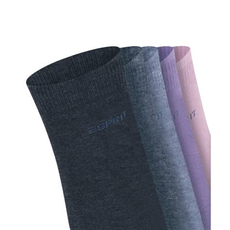 Esprit Damen Socken Solid-Mix SO 5P 18000 
