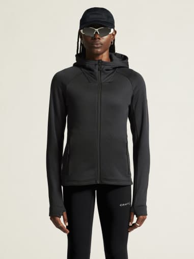 Craft Damen Fleecejacke ADV Explore Power Fleece Hood Jkt W 1915241 