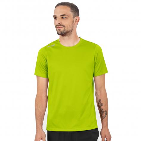 Jako Herren Laufshirt T-Shirt Run 2.0 6175-25 M neongrün | M