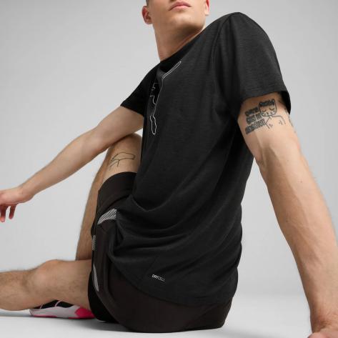 Puma Herren T-Shirt TAD ESSENTIAL HEATHER CAT TEE 525907 