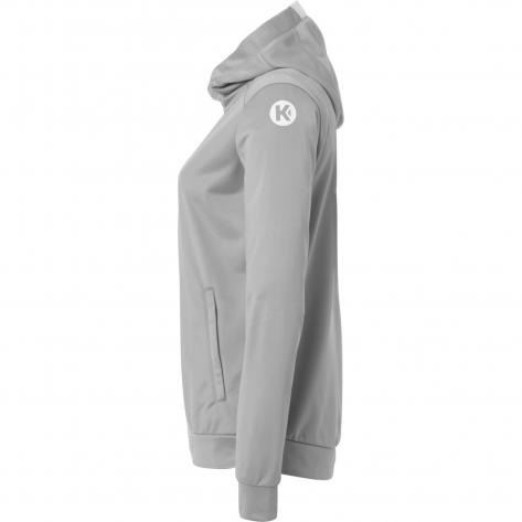 Kempa Damen Trainingsjacke Player 200362711 M Dark Grau Melange/Weiß | M
