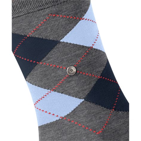 Burlington Herren Socken Manchester 21088-3615 40-46 Concrete Mel. | 40-46