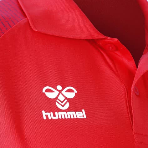 Hummel Herren 1. FC Köln Trainings Polo 2022/23 217478-3062 S True Red | S