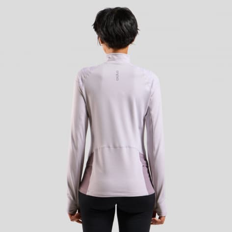 Odlo Damen Laufshirt Axalp Ceramiwarm Midlayer 1/2 Zip 313551-21091 XL Misty Lilac | XL
