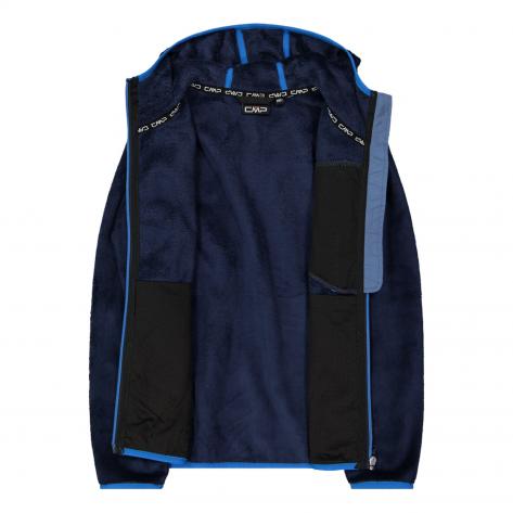 CMP Jungen Fleecejacke Fix Hood Jacket 31P1504 
