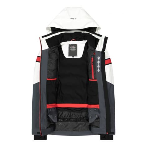 CMP Herren Skijacke MAN JACKET ZIP HOOD 32W0137-U911 54 Titanio | 54