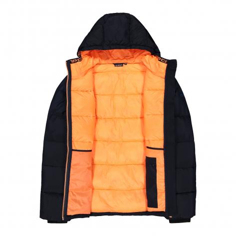 CMP Herren Winterjacke Unlimitech Ripstop Fix Hood Jacket 32Z2957-20NM 54 Black Blue-Bluestone | 54