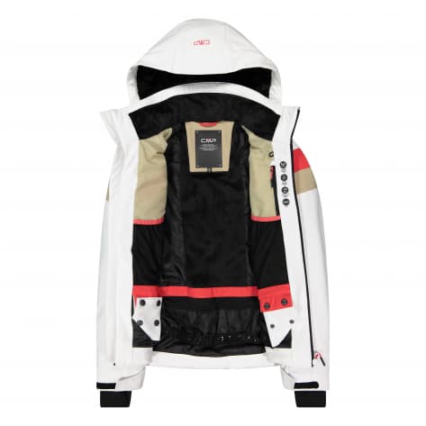 CMP Damen Skijacke Woman Jacket Zip Hood 34W4536-A001 38 Bianco | 38