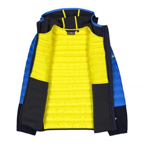 CMP Jungen Steppjacke KID JACKET HYBRID FIX HOOD 35Z3214 