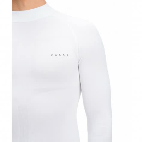 Falke Herren Shirt Warm Longsleeved Shirt Turtleneck 39635-2860 XXL White | XXL