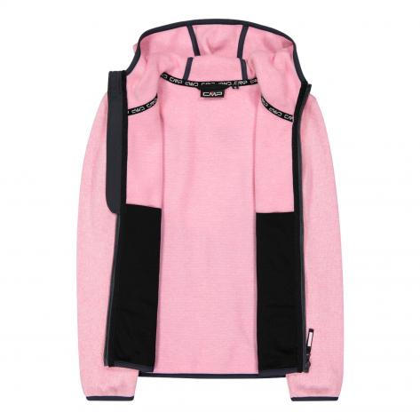 CMP Mädchen Fleece Jacke Fix Hood 3H19825 