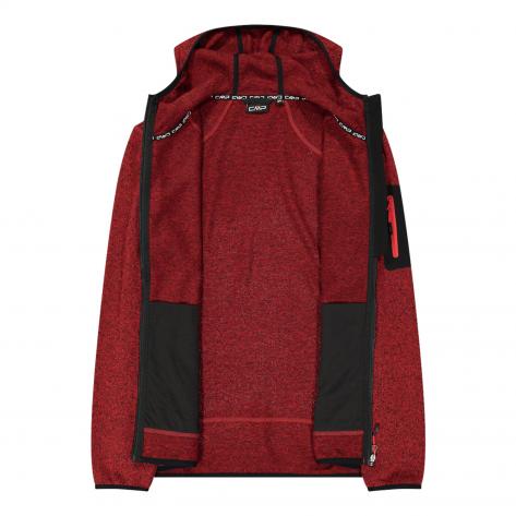 CMP Herren Fleecejacke Knitted Fix Hood Jacket 3H60847N 