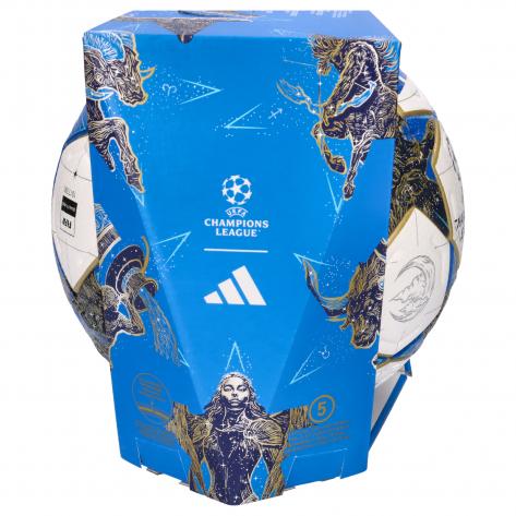 adidas Fussball UCL Pro 25/26 League Stage Ball JD0188 5 White/Dark Blue/Pantone/Gold | 5