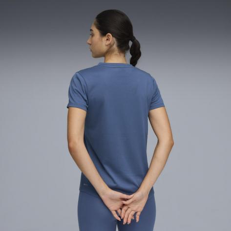 Puma Damen T-Shirt TAD ESSENTIAL VNECK Tee 525890 