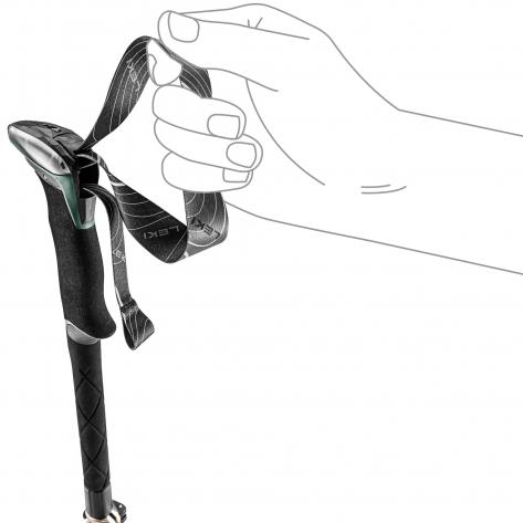 Leki Trekking Stöcke Makalu FX Carbon 65620621S 110-130 cm Naturalcarbon-Green-Black | 110-130 cm