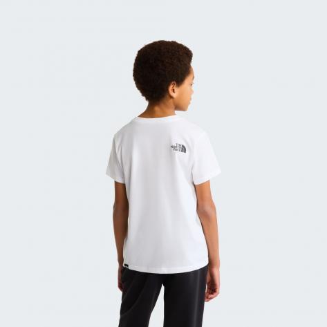 The North Face Kinder T-Shirt Simple Dome Regular SS Tee 87T4-FN4 142-151 TNF White | 142-151