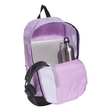 adidas Damen Rucksack LIN BP GFX W JG5799 Ice Lavender/Bliss Lilac/White | One size