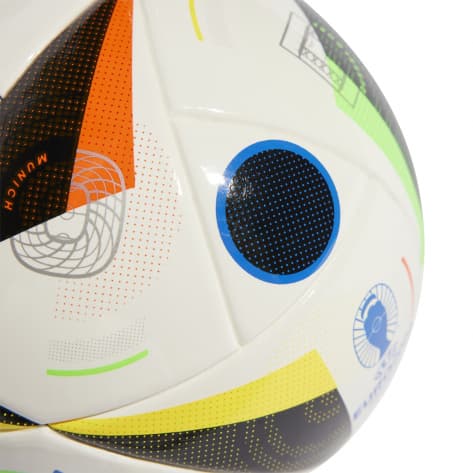 adidas Fussball EURO 24 MINI IN9378 1 WHITE/BLACK/GLOBLU | 1