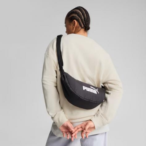 Puma Damen Umhängetasche Base Half Moon Bag 091347-01 PUMA Black | One size