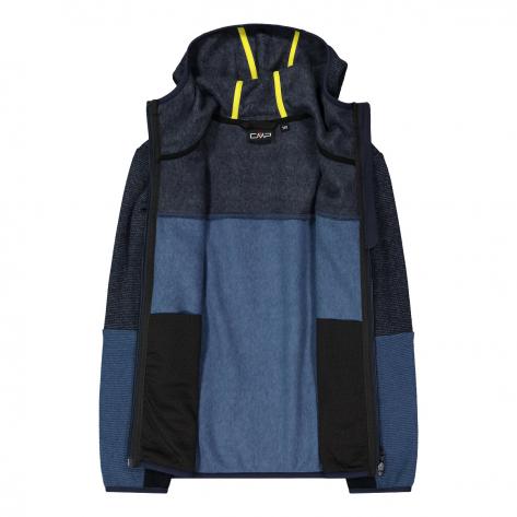 CMP Jungen Fleecejacke Kid Jacket Fix Hood 35H1804 