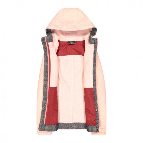 CMP Damen Outdoorjacke Woman Fix Hood Wool Jacket 32M2366 
