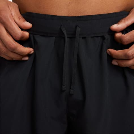 Nike Herren Short 9  Unlined Running Shorts DX0904-010 L Black/Blck/Blck/Wht | L
