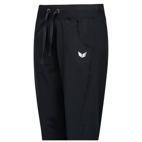 erima Damen 3/4 Sweathose mit Bündchen 210200 40 Schwarz | 40