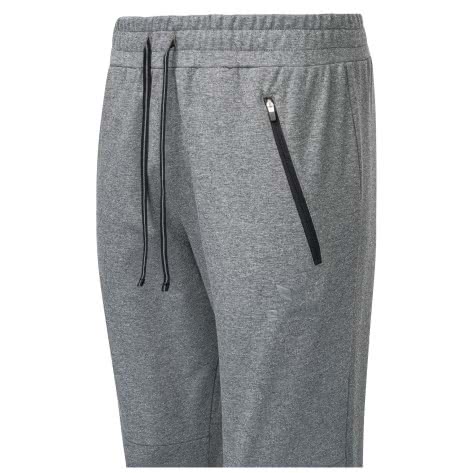 erima Herren Trainingshose Essential Sweathose 2101805 XXL Hellgrau Melange/Schwarz | XXL