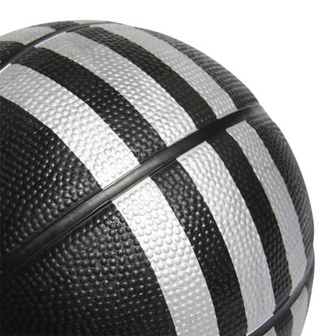 adidas Basketball 3S Rubber Mini HM4972 3 Black/Silver Met | 3