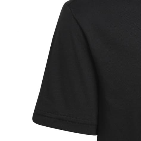 adidas Kinder T-Shirt Essentials Logo Tee HR5903 104 Black/White | 104