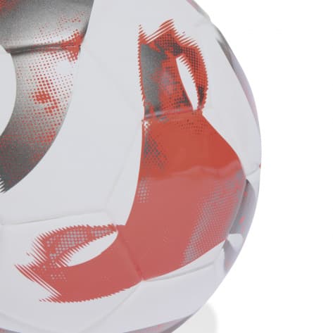 adidas Fussball Tiro League Sala Ball HT2425 FUTS White/Solar Red/Iron Met. | FUTS