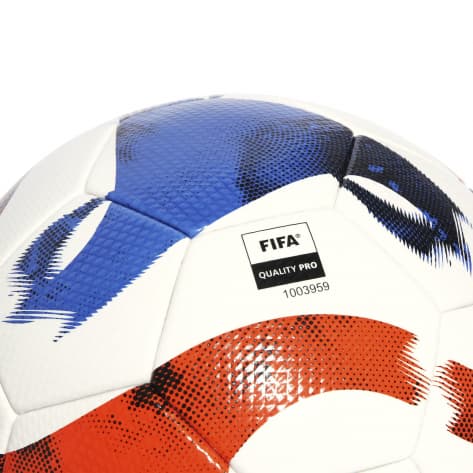 adidas Fussball Tiro Competition Ball HT2426 4 White/Black/Tmsoor/Royal Blue | 4