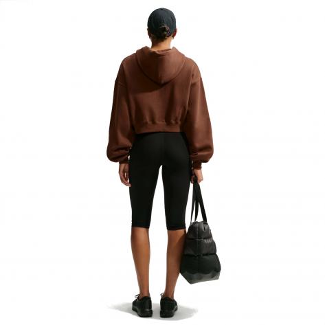 Nike Damen Sweatjacke Studio Fleece Oversized Cropped IM8499 